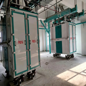 Système de dépoussiéreur complet à 4 bacs avec collecteur de poussière et alimentateur - Product Image 1