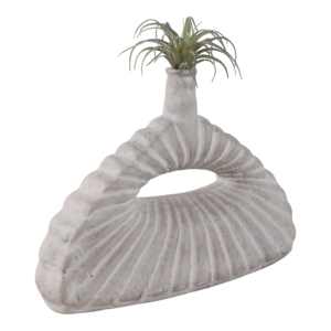 Vaso decorativo corto in ceramica per composizioni floreali, decorazione per la casa, soggiorno, camera da letto, ufficio - Product Image 2