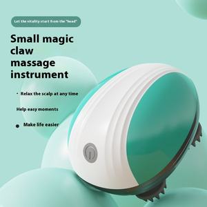 Massageador de cabeça inteligente com vibração, bateria de 1200mAh, peso de 230g, proporciona energia de longa duração, cuidado profundo do couro cabeludo, melhora o sono. - Product Image 2