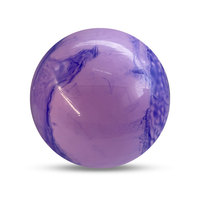 Ballon gonflable en marbre violet de 40 cm pour la publicité avec logo et impression personnalisés
