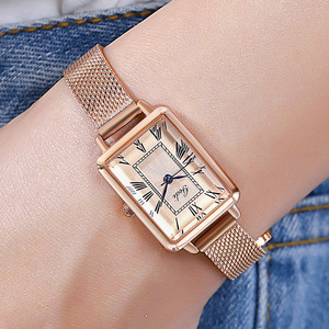 Nuevo reloj de mujer al estilo de las celebridades de internet, reloj cuadrado retro personalizado para mujer, reloj informal a la moda, resistente al agua - Product Image 6