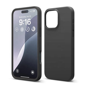 Semplice di alta qualità bianco per Apple 16 custodia per <span class=keywords><strong>iPhone</strong></span> liquido in Silicone Anti-caduta <span class=keywords><strong>iPhone</strong></span> 16 Pro Max - Product Image 2