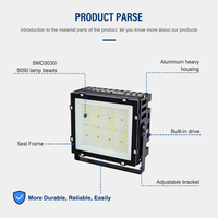 Projecteur extérieur étanche Ip66 Stades 300w 400w 500w 600w 1000w 1200w Led Sport Light High Mast Light