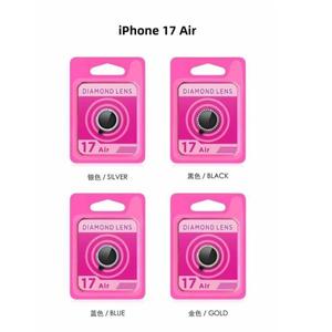 Film de protection d'objectif d'appareil photo pour iPhone 17 Air/17 Pro Max, type « Eagle Eye » avec diamants incrustés, couleur diamantée - Product Image 5