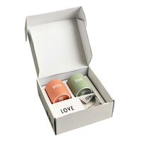 Tasse de luxe en céramique, pour emballage cadeau, boîte de livraison et en carton ondulé, pour café, boîte de courrier, nouveauté,