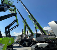 Nouvelle grue sur chenilles ZCT900V542 90 tonnes en promotion, moment de levage nominal 315t*m, moteur diesel 224kW, grue à flèche télescopique à vendre