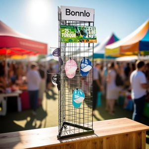 The Triangle Grid Tower with Castors Triangle Grid <strong>Display</strong> for Vendor <strong>Display</strong> <strong>Ideas</strong> Grid Wall <strong>Display</strong> Rack with Hooks - Product Image 4