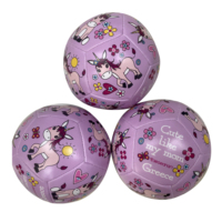 Ballon de football souple pour enfants, jouets sportifs en PU imprimé, jouets sensoriels en coton moelleux pour la maternelle