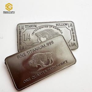 1/4 Unze USA American Buffalo Feiner Titan-Barren Ti-Element - Product Image 2