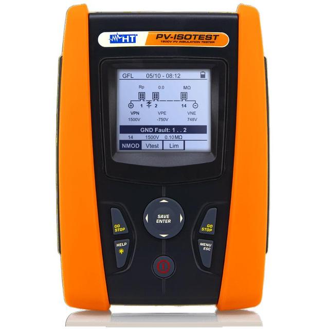 HT PV-ISOTEST 1500V PV Insulation & Continuity Tester GFL Function Photovoltaic