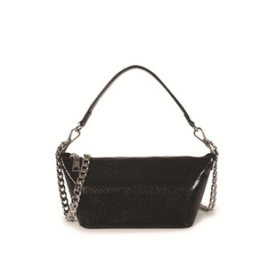 OEM Design by <strong>Snake</strong> Vegan Skin Crossbody <strong>Bags</strong> With One Hardware Chain Strap One Leather Strap for Women Luxury Item - Product Image 2