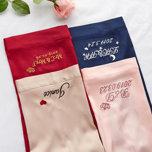 Vêtements de nuit lisses pour femmes, Robes de <span class=keywords><strong>demoiselle</strong></span> <span class=keywords><strong>d</strong></span>'<span class=keywords><strong>honneur</strong></span>, Robes Kimono courtes en Satin de soie pour <span class=keywords><strong>Robe</strong></span> de mariée, <span class=keywords><strong>bon</strong></span> <span class=keywords><strong>prix</strong></span> - Product Image 4