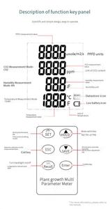 Ae330 thực vật quang hợp Illuminance <span class=keywords><strong>Meter</strong></span> ppfd Photon Flux tăng trưởng đa tham số Detector cho thiết bị kiểm tra - Product Image 3
