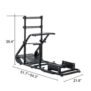 Cockpit de course amélioré et stable, compatible avec les simulateurs de conduite réglables Fanatec, PXN, Thrustmaster et Logitech - Product Image 2