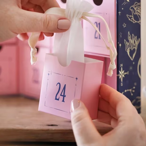 Calendrier de l'Avent 2026 Haut de Gamme Personnalisé en Papier Artisanat Thé 24 Jours Cristal Céleste Boîte Cadeau de Noël - Product Image 6