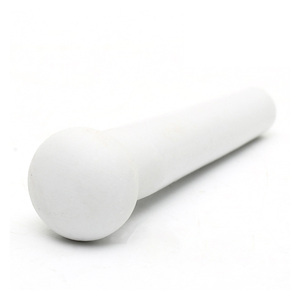 Juego de Mortero y Pilón de Porcelana, Recipiente de Molienda de Cerámica de Alta Dureza, Herramientas de Molienda de Muestras Sólidas para Laboratorio - Product Image 2