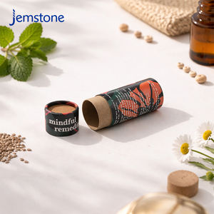 Boîte d'emballage cylindrique en carton recyclable de qualité supérieure avec insert en EVA, tube en papier kraft pour parfum et crème solaire - Product Image 3