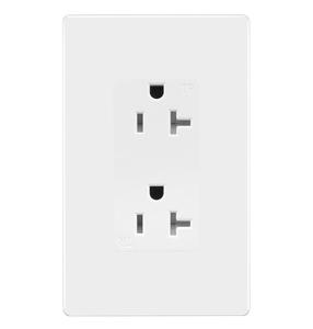 Design Wall Plate Electrical Plugs Panel Mounted Socket Outlet General Purpose Universal New White Box GFCI L14-30 <strong>Power</strong> Box 20A - Product Image 5