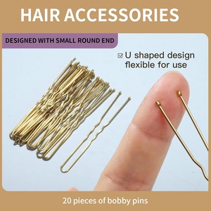 Kit al por mayor para hacer moños de donut con horquillas en U, accesorios de varios tamaños para hacer moños de donut para uso en salones de belleza - Product Image 5