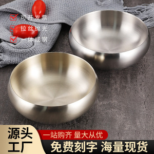Tazón de Acero Inoxidable de Doble Capa con Aislamiento Térmico para Sopa, Uso Comercial y de Catering, Color Sólido - Product Image 5
