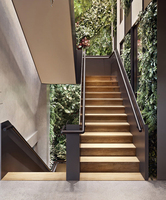Contrôleur d'éclairage d'escalier LED à détection de mouvement automatique à 2 capteurs, charge maximale 400W, profilé en aluminium, bande lumineuse intelligente manuelle pour marches