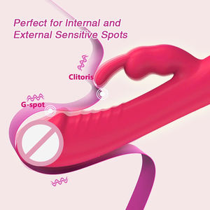 Toplu klitoris G Spot stimülasyon yetişkin seks oyuncakları gerçekçi yapay penis tavşan vibratör - Product Image 3