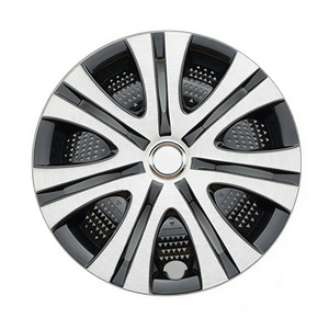 Tapacubos de Material PP Duradero, Universales Tipo H, Diseño Deportivo en Dos Tonos Negros, Tapas para Ruedas de Coche, Accesorios para Automóviles - Product Image 4