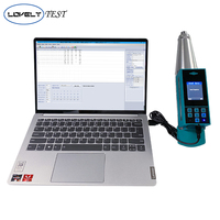 HT225 Palu Uji Beton Digital Rebound Hammer Resiliometer Dengan Printer Mini