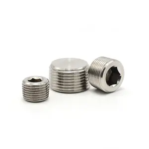 Pipe Fittings In China Stainless Steel Hexagon Plug Stainless Steel Pipe Fitting