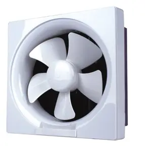 6 8 10 12 inch auto shutter type wall mounted bathroom exhaust fan ventilation fan