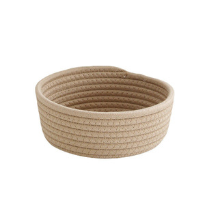 Giỏ Đựng Dây Cotton Phong Cách Bắc Âu INS Giỏ Đựng Đồ Chơi Trẻ Em Đồ Lặt Vặt Để Bàn Dệt Giỏ Đựng Quần Áo Bẩn Cho Em Bé Giỏ Đựng Đồ Giặt - Product Image 6