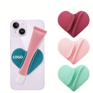 Waterproof Suction case Lipstick <b>Holder</b> Heart Shaped Accessories Lip Glaze for <b>Iphone</b> 16ProMax - Product Image 1
