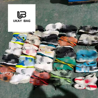 Chaussures de basketball de marque d'occasion S4, chaussures de basketball de marque usagées, vente en gros de chaussures de basketball de marque d'occasion