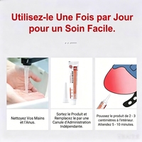 YanHe YHZCG-001 Crème Anti-Hémorroïdes Originale à Base d'Herbes Naturelles, Haute Efficacité, pour Usage Interne et Externe, Certifiée CE 2
