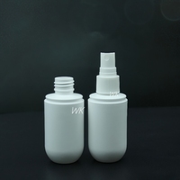 50ML 60ML HDPe Cosmétique En Plastique Emballage Bouteille Pilule Capsule En Forme Cosmétique Fine Brume Pulvérisation Pompe Bouteilles