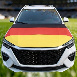 Housse de capot de voiture personnalisée avec drapeau national de tous les pays, drapeau des supporters de football allemands - Product Image 5