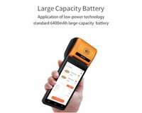 Système de point de vente Android Portable 4G NFC Terminal de point de vente portable pas cher hors ligne Verifone Mini connectivité USB Machine de paiement mobile