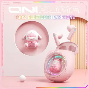 Audífonos <span class=keywords><strong>Bluetooth</strong></span> <span class=keywords><strong>Onikuma</strong></span> T302 Más Vendidos en Alibaba - Carcasas Desmontables DIY, Iluminación RGB, Baja Latencia para Juegos y <span class=keywords><strong>Bluetooth</strong></span> 5.3 - Product Image 6