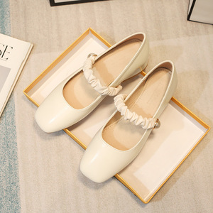 Scarpe Mary Jane retrò eleganti da donna, scarpe da ballo con tacco basso, scarpe slip-on da donna, <span class=keywords><strong>stile</strong></span> fata, sandali da passeggio, nuove. - Product Image 4