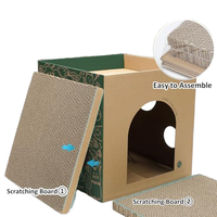 Cartons interactifs ondulés Offre Spéciale de Chambre de boîte de Scratcher de chat