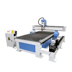 China factory 1325 woodworking 4 axis CNC Router for Wood MDF Mill CNC Engraving Machine