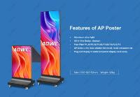 AOWE Display LED Digitale ad Alta Luminosità e Totem Video LED per Marketing e Pubblicità