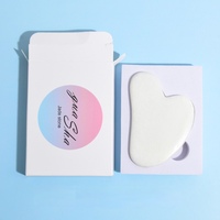 Mini rouleau de jade pour le visage, pierre certifiée blanche, personnalisable avec logo, pour massage facial, cadeau en gros