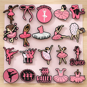 Adornos Personalizados para Zapatos de Mujer, Color Rosa, Hechos en Vietnam, de Resina PVC con Perlas y Hebillas, Decoración para Zapatillas - Product Image 2