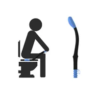 الذاتي خدمة منظف مرحاض هو 100% آمنة لكبار السن المرحاض مساعد
