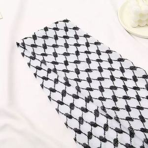 Bufanda con Bandera de Palestina, Jacquard, 16*150cm, 60g, Chal con Bandera Nacional para <span class=keywords><strong>Musulmanes</strong></span>, Listo para Enviar para el Día Nacional de Primavera - Product Image 4