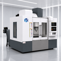 Centre d'usinage vertical CNC de haute précision HS855 HS1160 HS1270 HS1380 pour le traitement industriel des métaux
