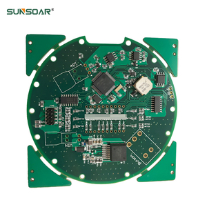Carte mère de contrôle de réseau sans fil Sunsoar, assemblage PCBA de circuit imprimé FR-4 personnalisé, carte de circuit d'amplification double face - Product Image 2