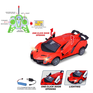 Auto RC AJB 1/18 27M di Grado Hobby, 6 Canali, Porte a Forbice con Doppia Apertura, Simulazione Auto da Corsa, Telecomando per Bambini - Product Image 2