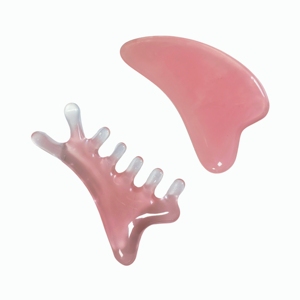 ชุดกัวซาเรซิ่นสีแดง อุปกรณ์นวดหน้า อุปกรณ์สปา - Product Image 2